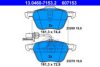 ATE 13.0460-7153.2 Brake Pad Set, disc brake